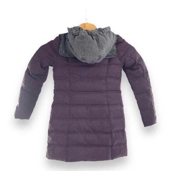 Anthropologie Cartonnier Purple Duffle Coat Down Filled Size 2. - Picture 3 of 6
